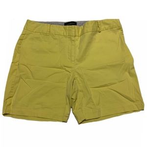 Talbots Yellow Signature Shorts Size 8